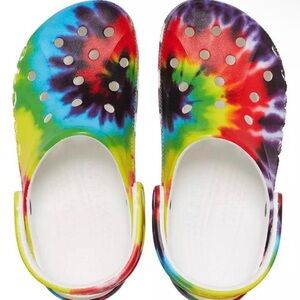 CROCS Kids Tie-Dye Sandals